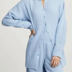 Best reviews of 🛒 Sundays 👩 women Eliana 👕 Shirt French Blue in French Blue 🔥