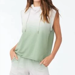 Cheap 💯 Sundays 👩 women Hal Hoodie Top in Aqua Green Dip Dye ❤️ -Vilagallo Sales Store 1b30af2686584c958bec304493c3235a 1080x