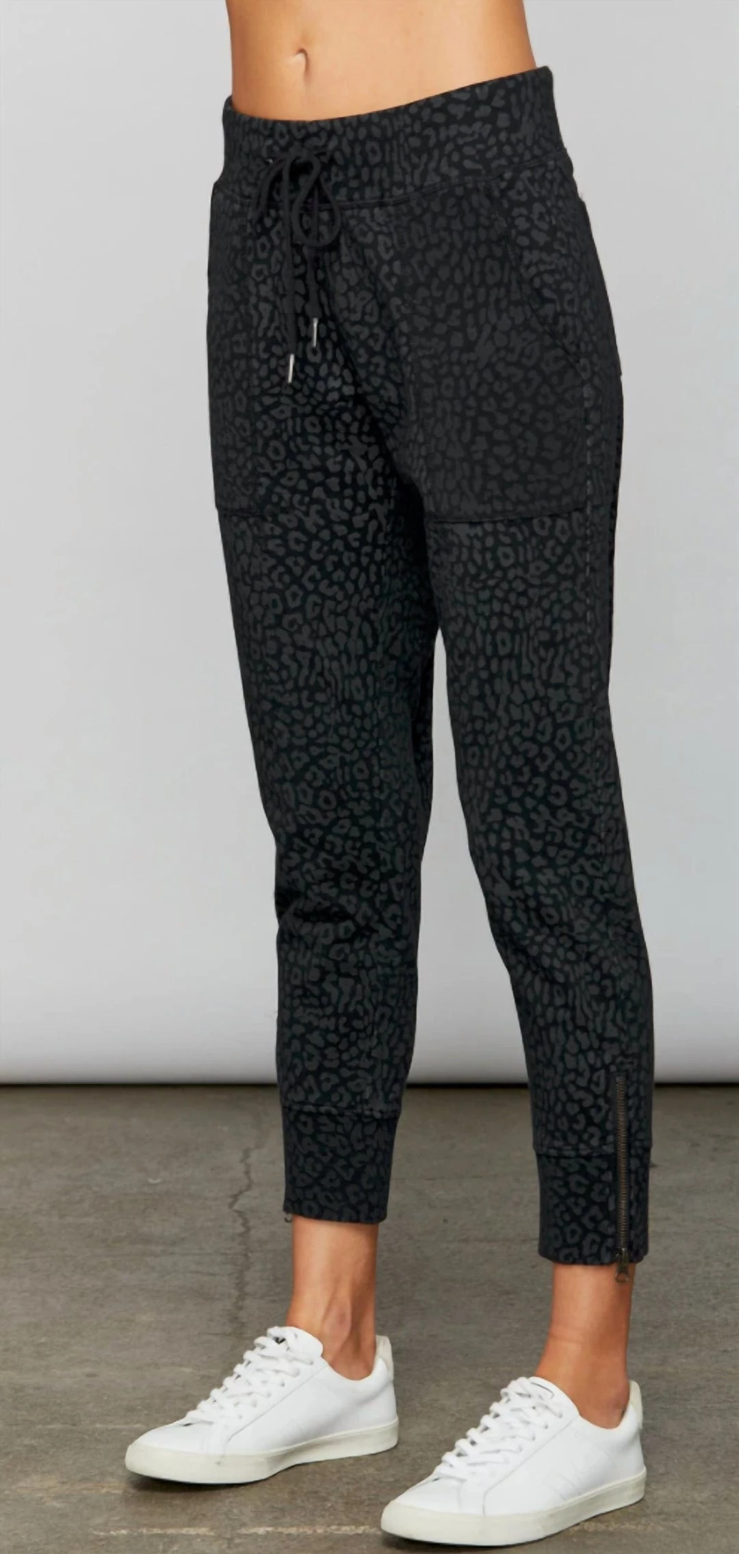 Promo ✔️ Sundays 👩 women Palmer Jogger Pant in Black Cheetah ❤️ 3 Promo ✔️ Sundays 👩 women Palmer Jogger Pant in Black Cheetah ❤️