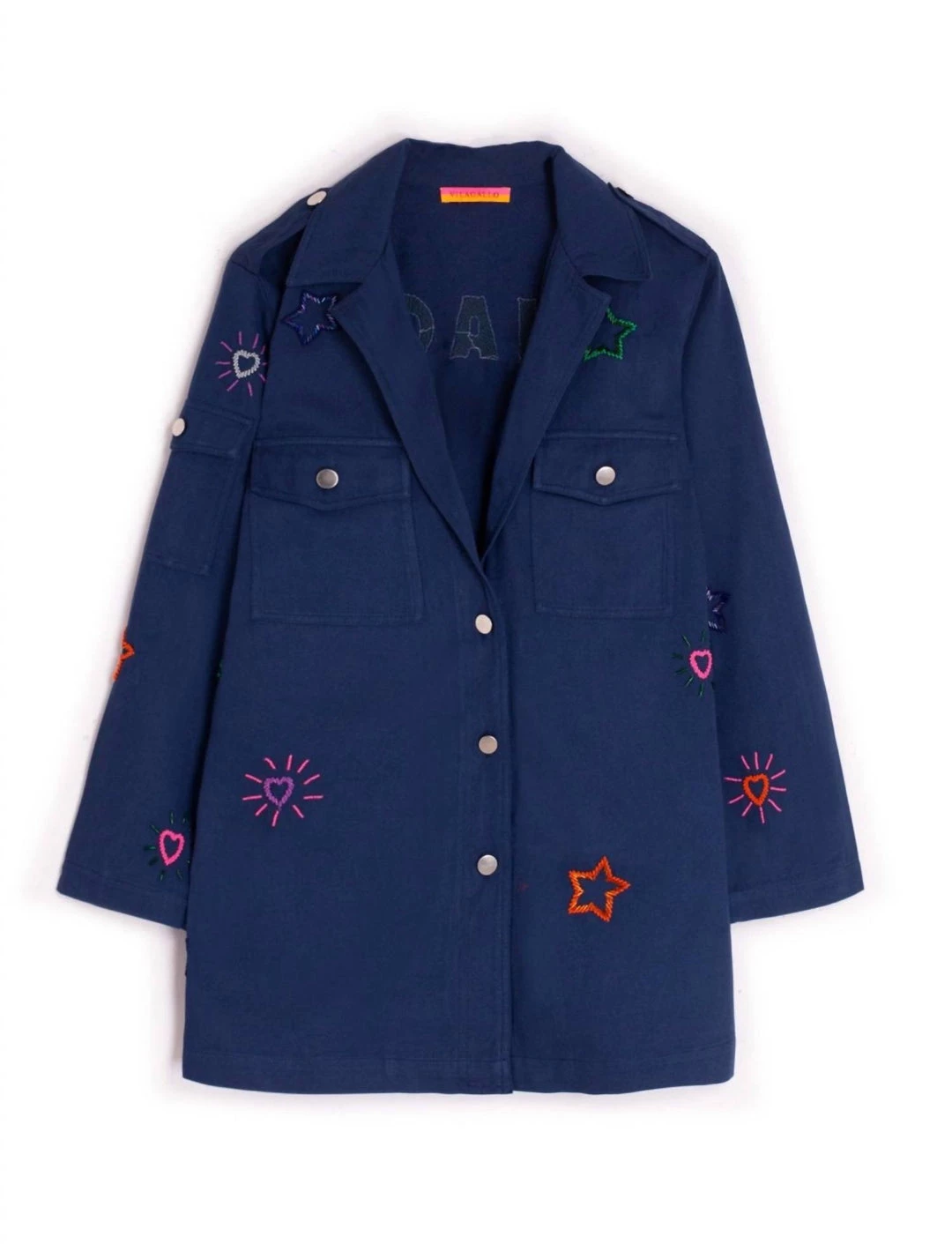 Flash Sale ๐ฅฐ Vilagallo ๐ฉ women Linette Jacket in Navy Embellishment ๐ 3 Flash Sale ๐ฅฐ Vilagallo ๐ฉ women Linette Jacket in Navy Embellishment ๐