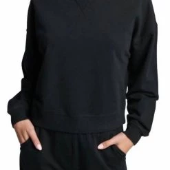 Cheapest 😉 Sundays 👩 women Lucie Sweatshirt in Black ❤️