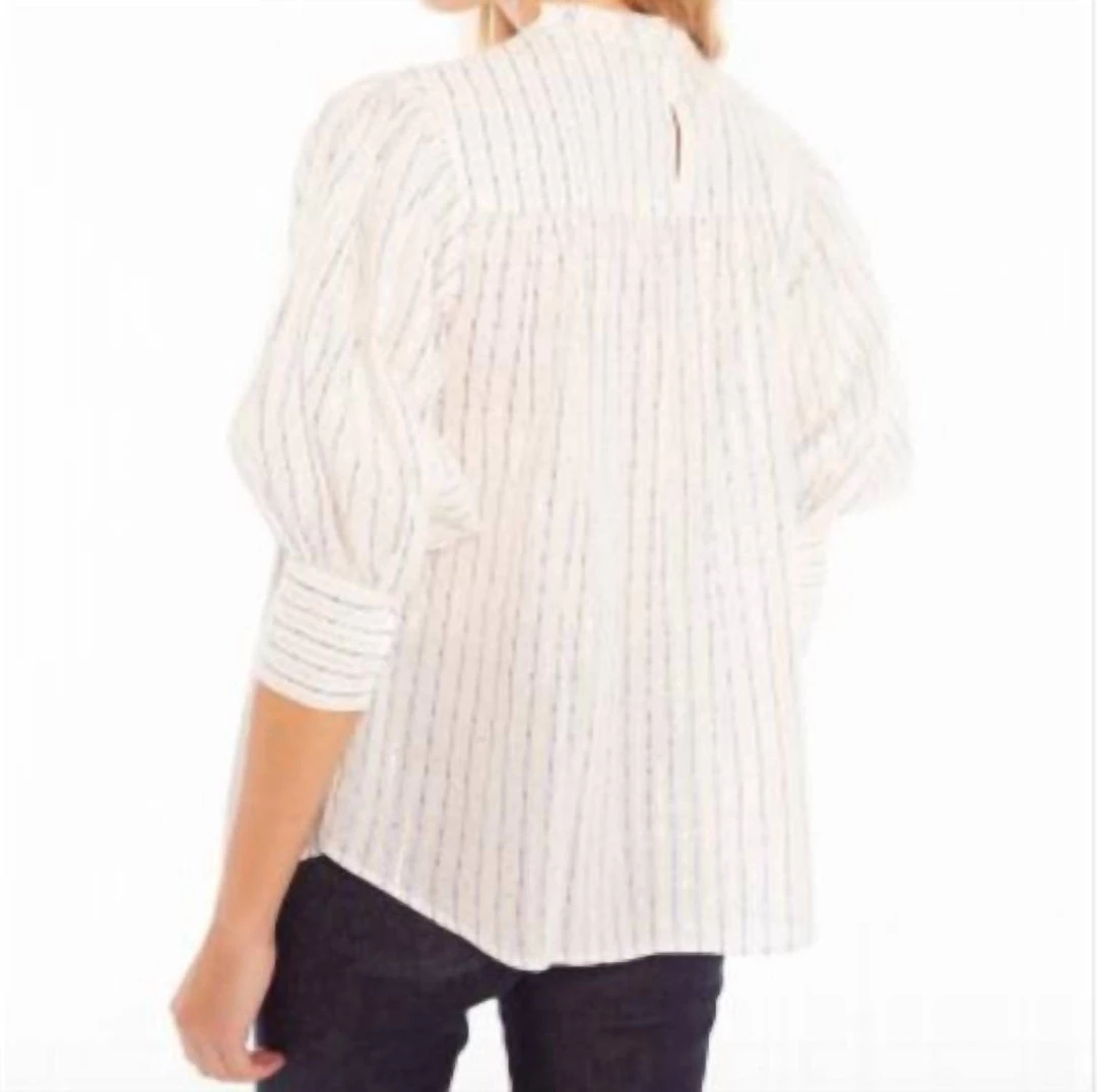 Promo ๐งจ Vilagallo ๐ฉ women Katie Lurex ๐ Shirt in Blue โ 5 Promo ๐งจ Vilagallo ๐ฉ women Katie Lurex ๐ Shirt in Blue โ - Image 3