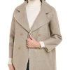 Hot Sale 👏 women Vilagallo Double-Breasted Wool-Blend 🧥 Coat 🧨