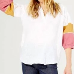 Best deal 😉 Vilagallo 👩 women Nicola 👚 Shirt in White 😉