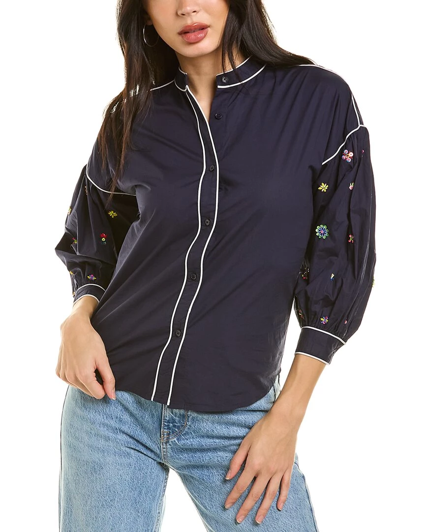 Best Sale 🌟 Vilagallo 👩 women Villagallo Beaded Top 🔥 3 Best Sale 🌟 Vilagallo 👩 women Villagallo Beaded Top 🔥