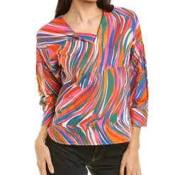Outlet 🌟 Vilagallo 👩 women Villagallo V-Neck Blouse 😍