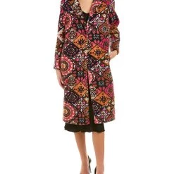Best Pirce 🔔 women Vilagallo Printed Wool-Blend 🧥 Coat 👍 -Vilagallo Sales Store 84ea9ae56e4349e29d7a2ecaeb035f0b 1080x