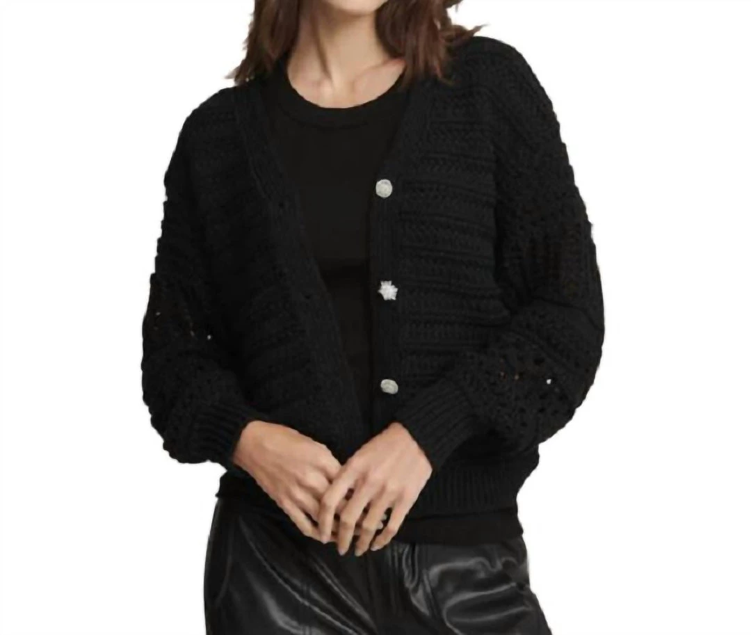 Outlet ๐ Sundays ๐ฉ women Sienna Cardigan in Black ๐งจ 3 Outlet ๐ Sundays ๐ฉ women Sienna Cardigan in Black ๐งจ