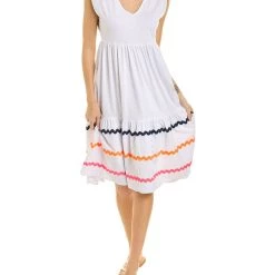 Top 10 ๐คฉ Vilagallo ๐ฉ women Villagallo Squiggle Trim ๐ Dress ๐