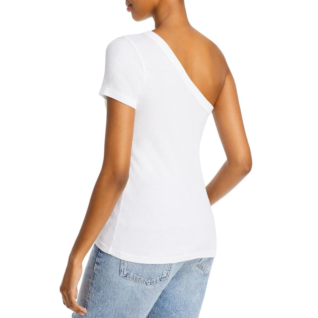 Promo 🔔 Sundays Anya 👩 Womens One Shoulder Knit T-Shirt 😀 4 Promo 🔔 Sundays Anya 👩 Womens One Shoulder Knit T-Shirt 😀 - Image 2