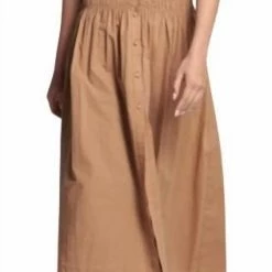 Discount 🌟 Sundays 👩 women Chessy Midi 👗 Dress in Burro 🌟