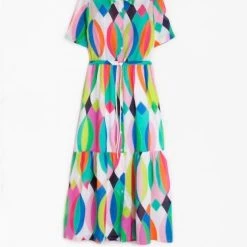 Buy 😍 Vilagallo 👩 women Eveline 👗 Dress in Mali Print 💯