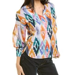 Outlet ๐ Vilagallo ๐ฉ women Villagallo V-Neck Blouse ๐ฏ