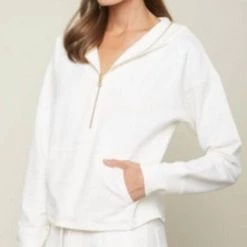 Discount ✔️ Sundays 👩 women Idol Hoodie in Winter White 🛒
