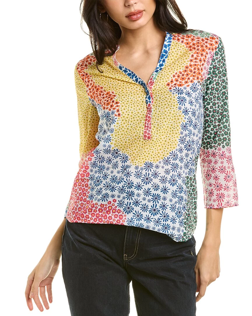 Best Sale ✨ Vilagallo 👩 women Villagallo Split-Neck Blouse 🛒 3 Best Sale ✨ Vilagallo 👩 women Villagallo Split-Neck Blouse 🛒