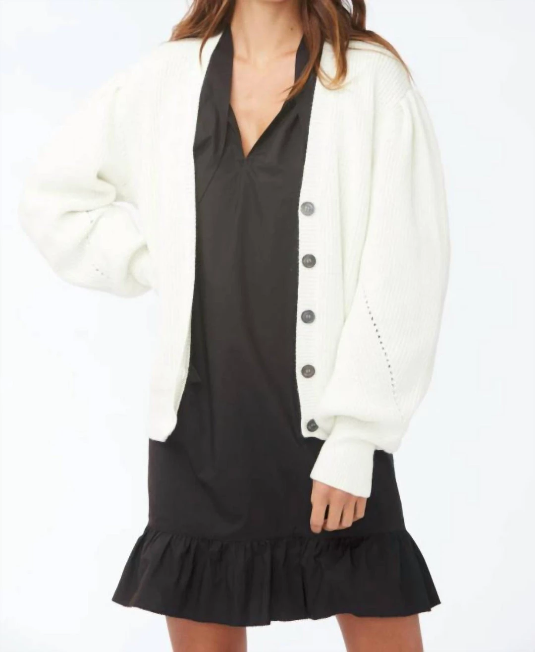 Best Pirce ๐ Sundays ๐ฉ women Mandel Cardigan In Soft White ๐ 3 Best Pirce ๐ Sundays ๐ฉ women Mandel Cardigan In Soft White ๐