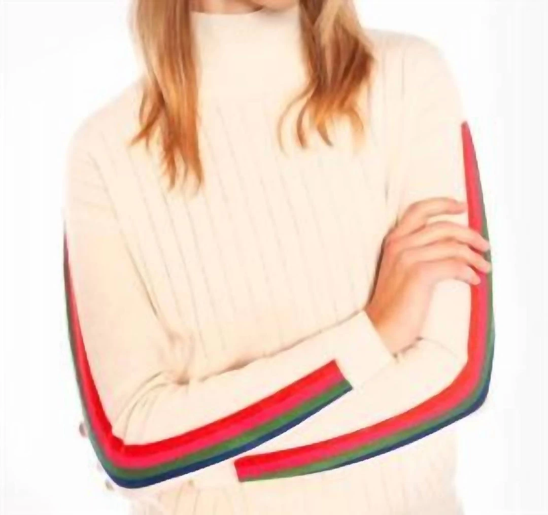 Best reviews of 𧨠Vilagallo π© women Striped Sweater in Ecru Orange π 3 Best reviews of 𧨠Vilagallo π© women Striped Sweater in Ecru Orange π