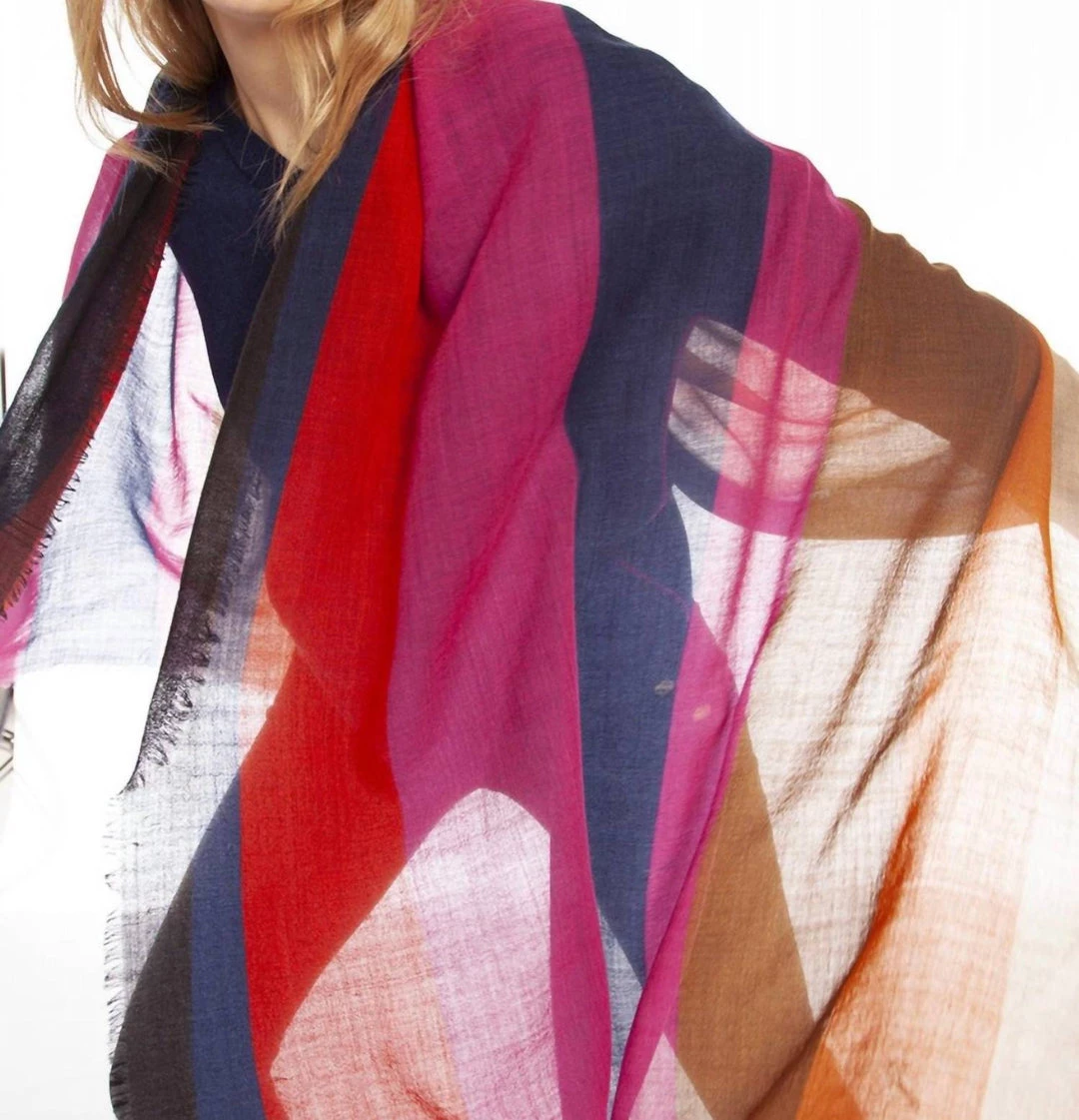 Outlet 😉 Vilagallo 👩 women Cabasson Scarf in Multi ❤️ 4 Outlet 😉 Vilagallo 👩 women Cabasson Scarf in Multi ❤️ - Image 2