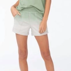 Buy 👍 Sundays 👩 women Isabelle Short in Aqua Green Dip Dye 👍 -Vilagallo Sales Store c3d4a37c3346447dbc0e1938642696e0 1080x