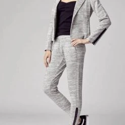 Coupon 🌟 Sundays 👩 women White Blazer in Heather Grey 🌟
