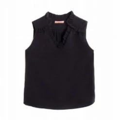 Deals 🧨 Vilagallo 👩 women Ross Top in Black 💯