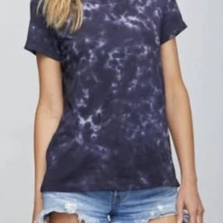 Top 10 👏 Sundays 👩 women Cannon T-Shirt in Navy Cloud Wash 🔥