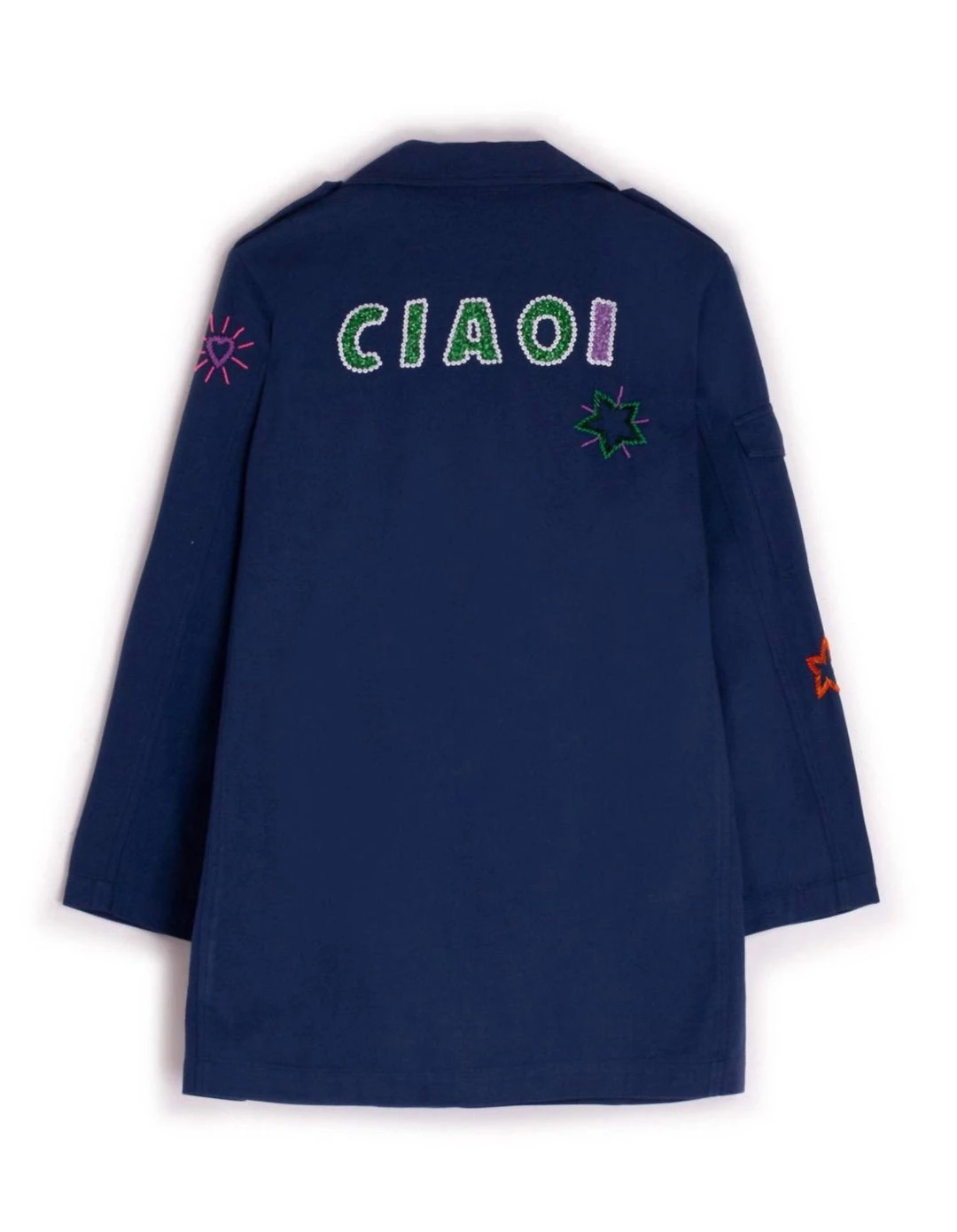 Flash Sale ๐ฅฐ Vilagallo ๐ฉ women Linette Jacket in Navy Embellishment ๐ 4 Flash Sale ๐ฅฐ Vilagallo ๐ฉ women Linette Jacket in Navy Embellishment ๐ - Image 2