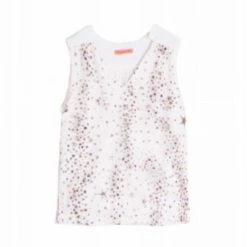 Best Sale 🧨 Vilagallo 👩 women Annita Top in White 🌟