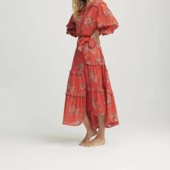 Vilagallo Sales Store 7 New โญ Sundays ๐ฉ women Mya ๐ Dress In Roseprint ๐