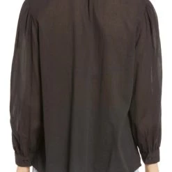 Coupon 🥰 Sundays 👩 women Cora Cotton Gauze Blouse in Black 👏 -Vilagallo Sales Store ed34a20c8b514c73b86657aedae27146 1080x