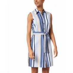 Top 10 ๐งจ Vilagallo ๐ฉ women Mariya ๐ Dress in Banus Stripe ๐