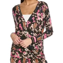 Budget 💯 women Vilagallo Pocket Cashmere-Blend Cardigan 👍