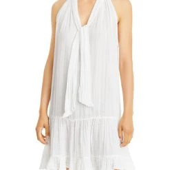 Hot Sale 💯 Sundays Elisa 👩 Womens Halter Cotton Halter 👗 Dress 🔥