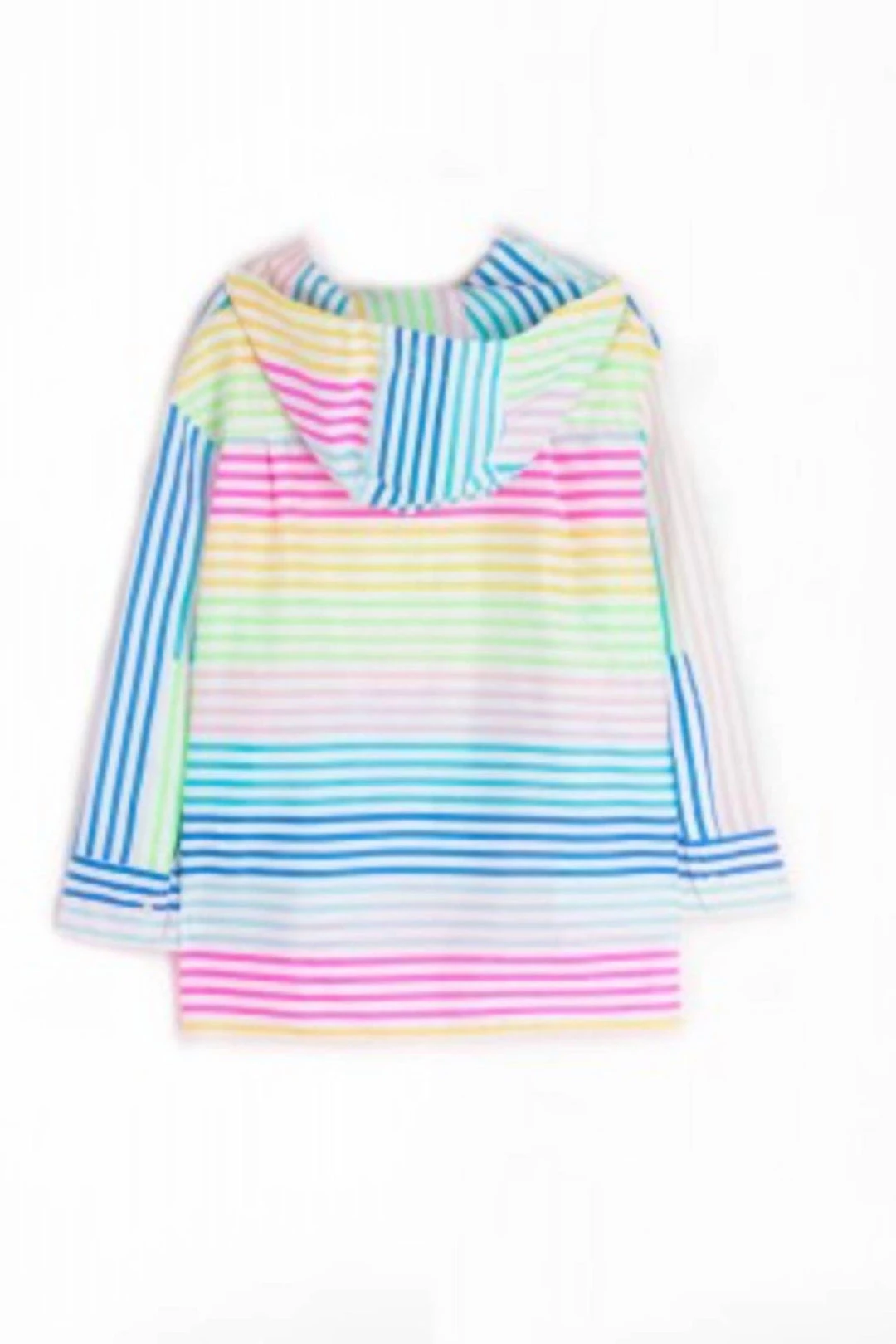 Brand new ๐ Vilagallo ๐ฉ women Surf Stripes Pullover Hoodie In Neon Stripes ๐งจ 4 Brand new ๐ Vilagallo ๐ฉ women Surf Stripes Pullover Hoodie In Neon Stripes ๐งจ - Image 2